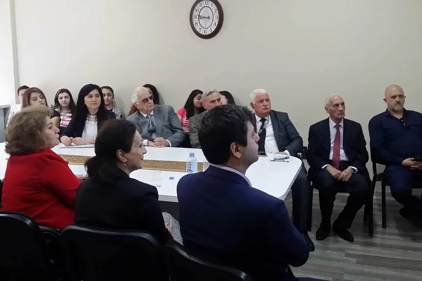 Ermənistan-Azərbaycan Vətəndaş Sülh Platformasının nümayəndələri BDU tələbələri ilə görüşüblər