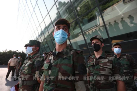 First group of Azerbaijani firefighters return home from Turkey