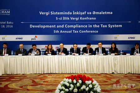 Bakıda vergi konfransı işə başlayıb