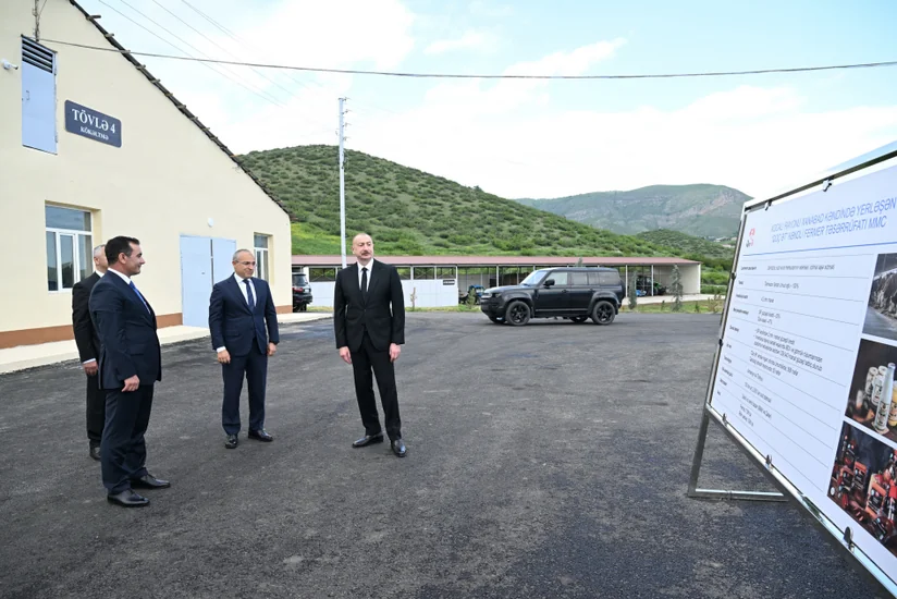 “Qoç Ət” Kəndli Fermer Təsərrüfatı MMC-nin Xocalının Xanabad kəndindəki heyvandarlıq kompleksinin açılışı olub - YENİLƏNİB