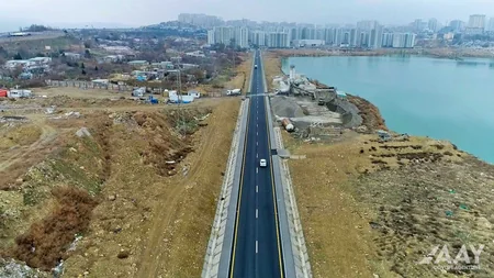 AAYDA MİDA-nın sifarişi ilə Yasamalda yeni avtomobil yolu inşa edib