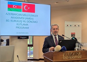 Ankarada AMEA-nın 80 illiyi qeyd olunub