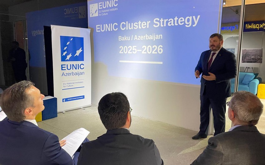 Development strategy of Azerbaijan's EUNIC cluster presented in Baku