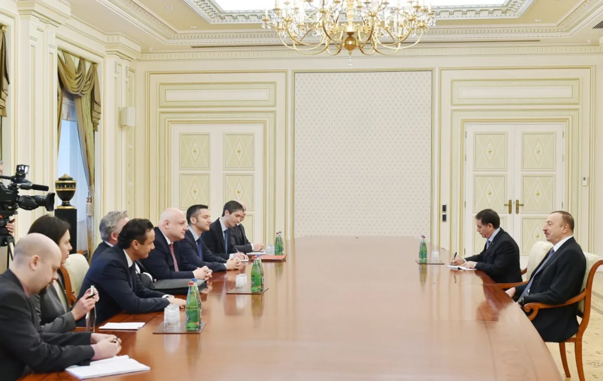 President Ilham Aliyev received a delegation of the OSCE Parliamentary Assembly