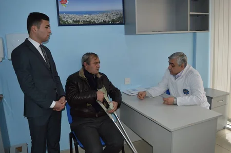 ​Bakıda 40 nəfərdən yuxarı əlil pulsuz tibbi müayinə olunub