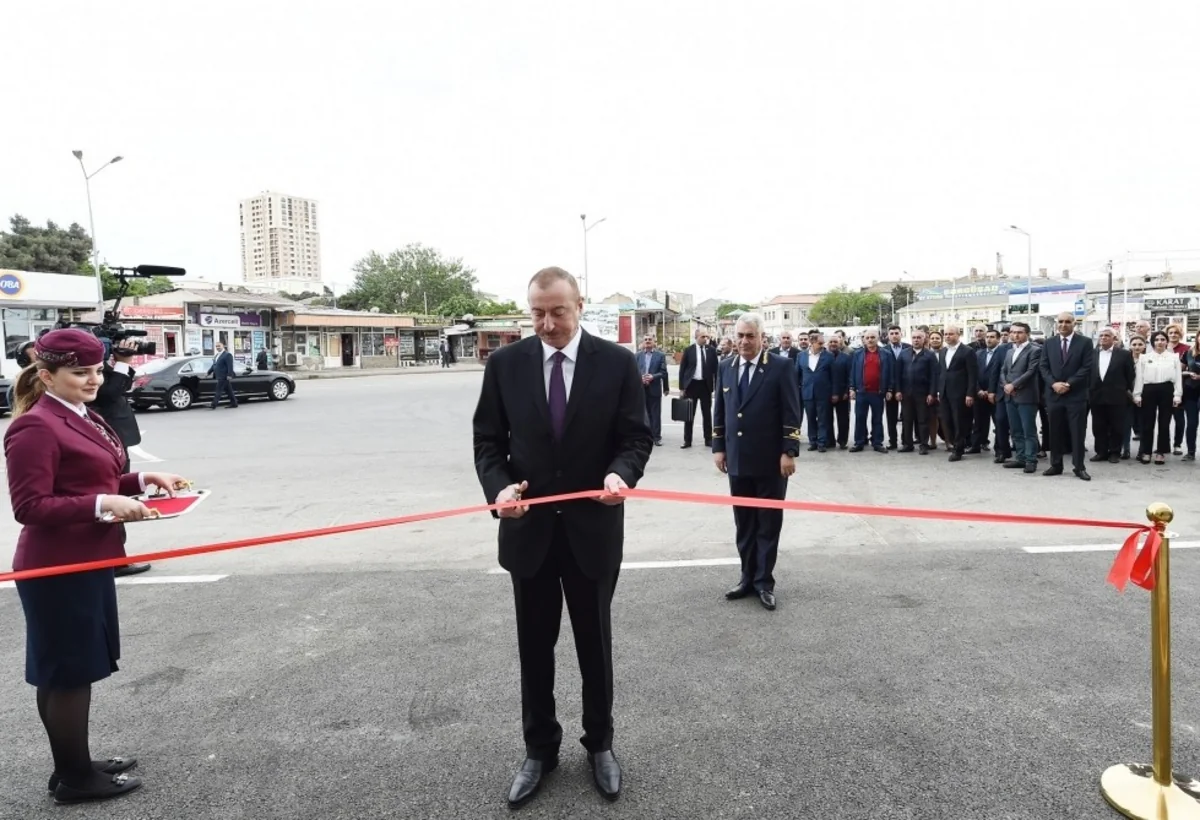 President Ilham Aliyev inaugurated Sabunchu Railway Station Complex