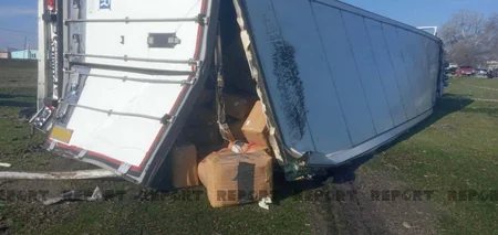 Şabranda TIR 3 avtomobillə toqquşub, 2 nəfər ölüb, 4 nəfər yaralanıb