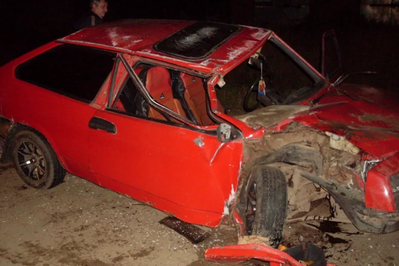 Автомобиль охранной полиции попал в аварию, есть пострадавший