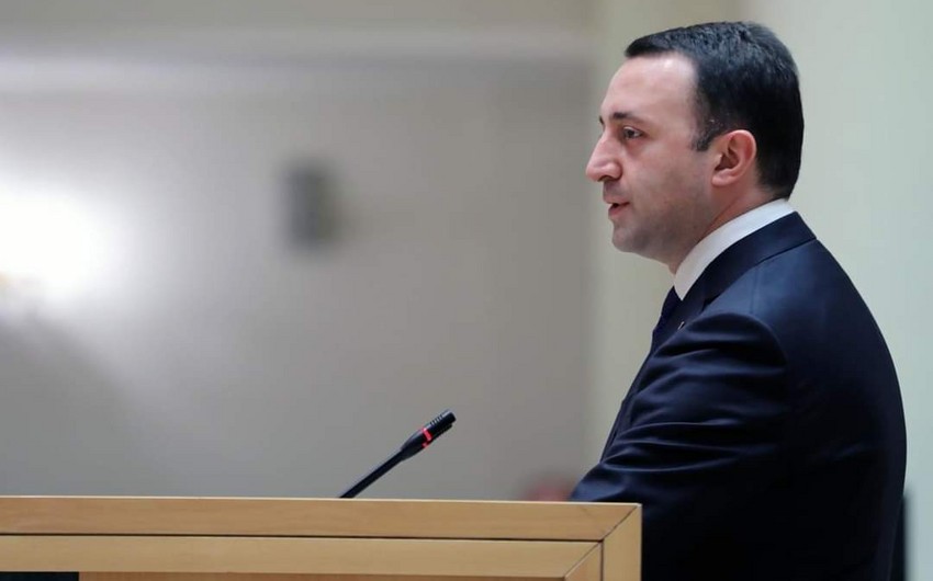 İrakli Qaribaşvili: Azərbaycan-Türkiyə-Gürcüstan formatında müzakirələr aparırıq