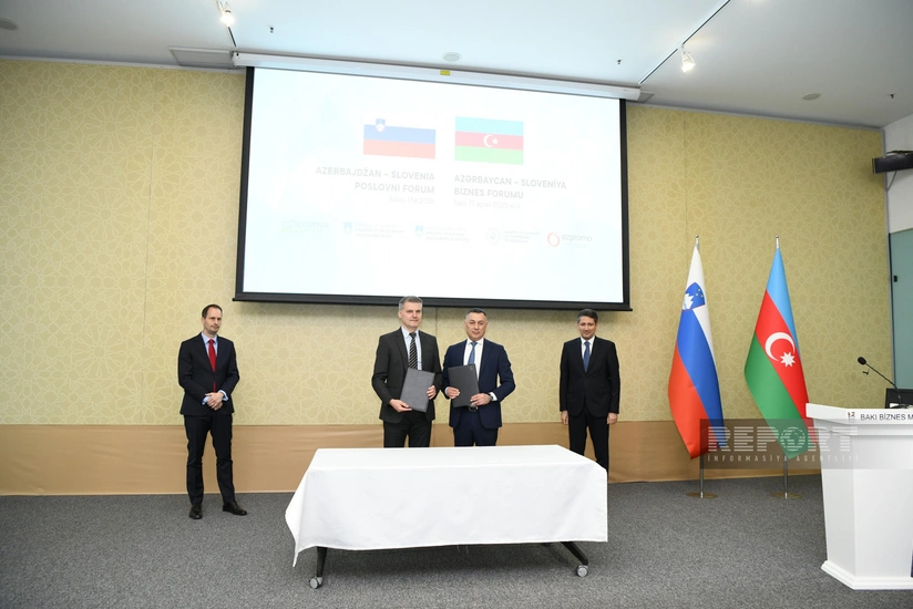 Azərbaycan və Sloveniya arasında əməkdaşlıq haqqında saziş imzalanıb
