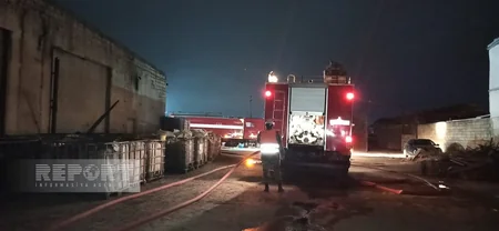 Пожар в Сумгайытском цеху потушен