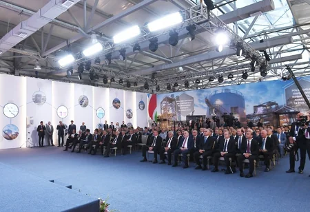 Azerbaijani and Italian presidents attend polypropylene plant built within 'SOCAR Polymer' project