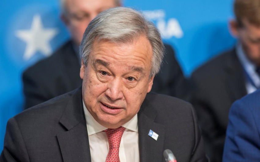 UN chief urges not to allow escalation in Karabakh conflict zone