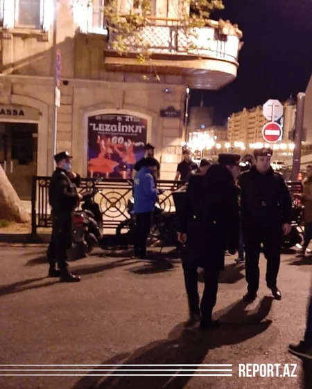 В Баку столкнулись два мотоциклиста, есть пострадавший