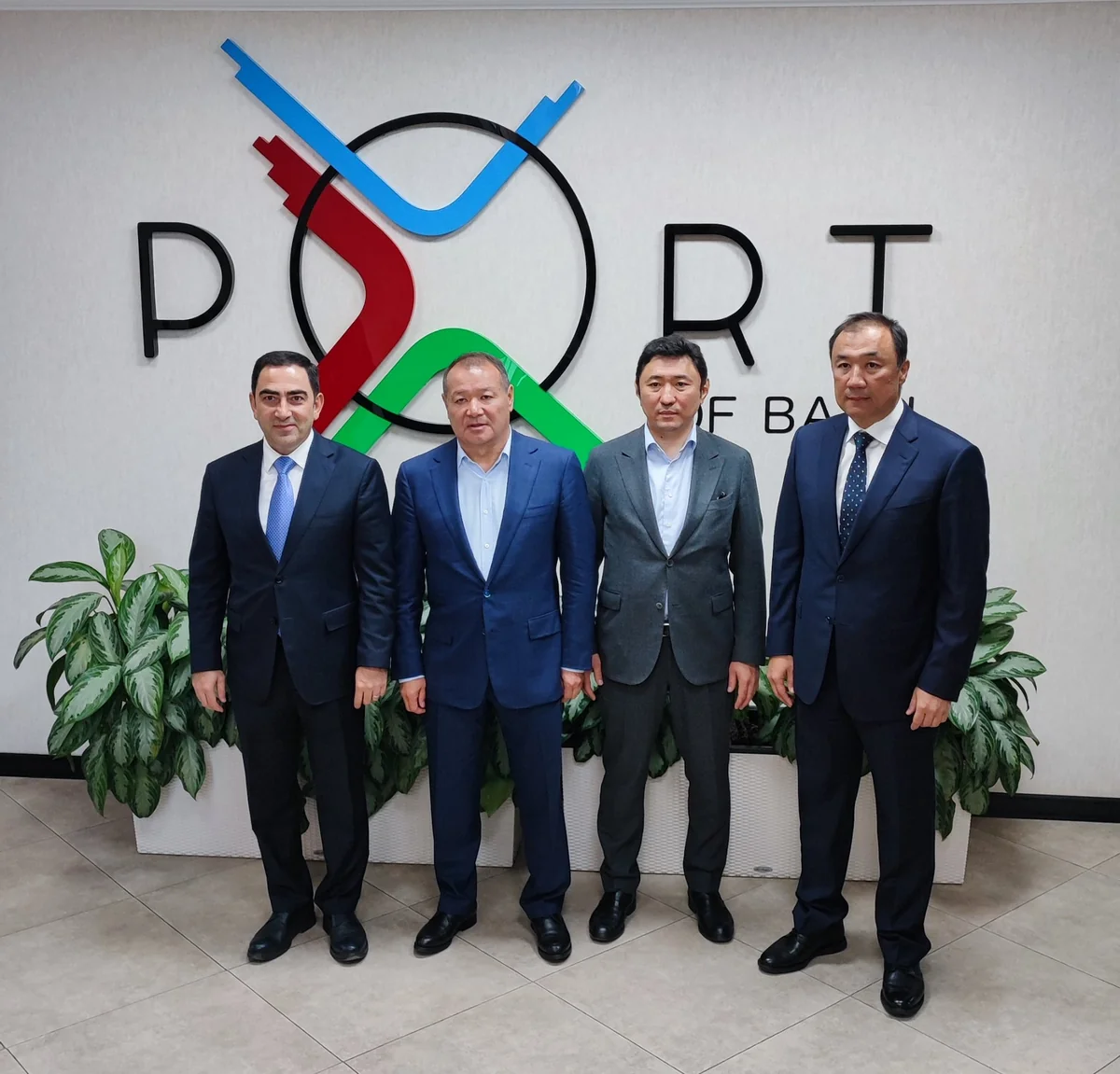 Baku Port, Kazakhstan Railway sign memorandum of cooperation