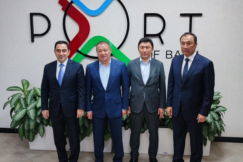 Baku Port, Kazakhstan Railway sign memorandum of cooperation