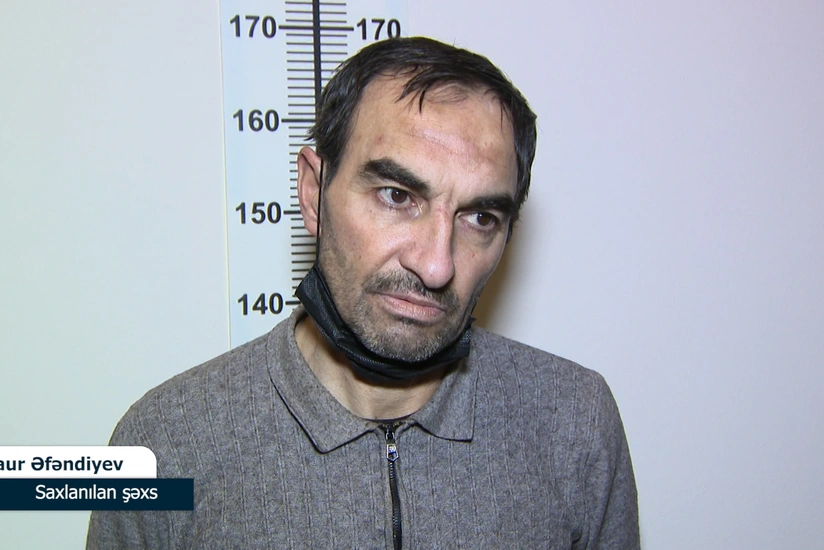 Bakıda silahlı narkotacir saxlanılıb