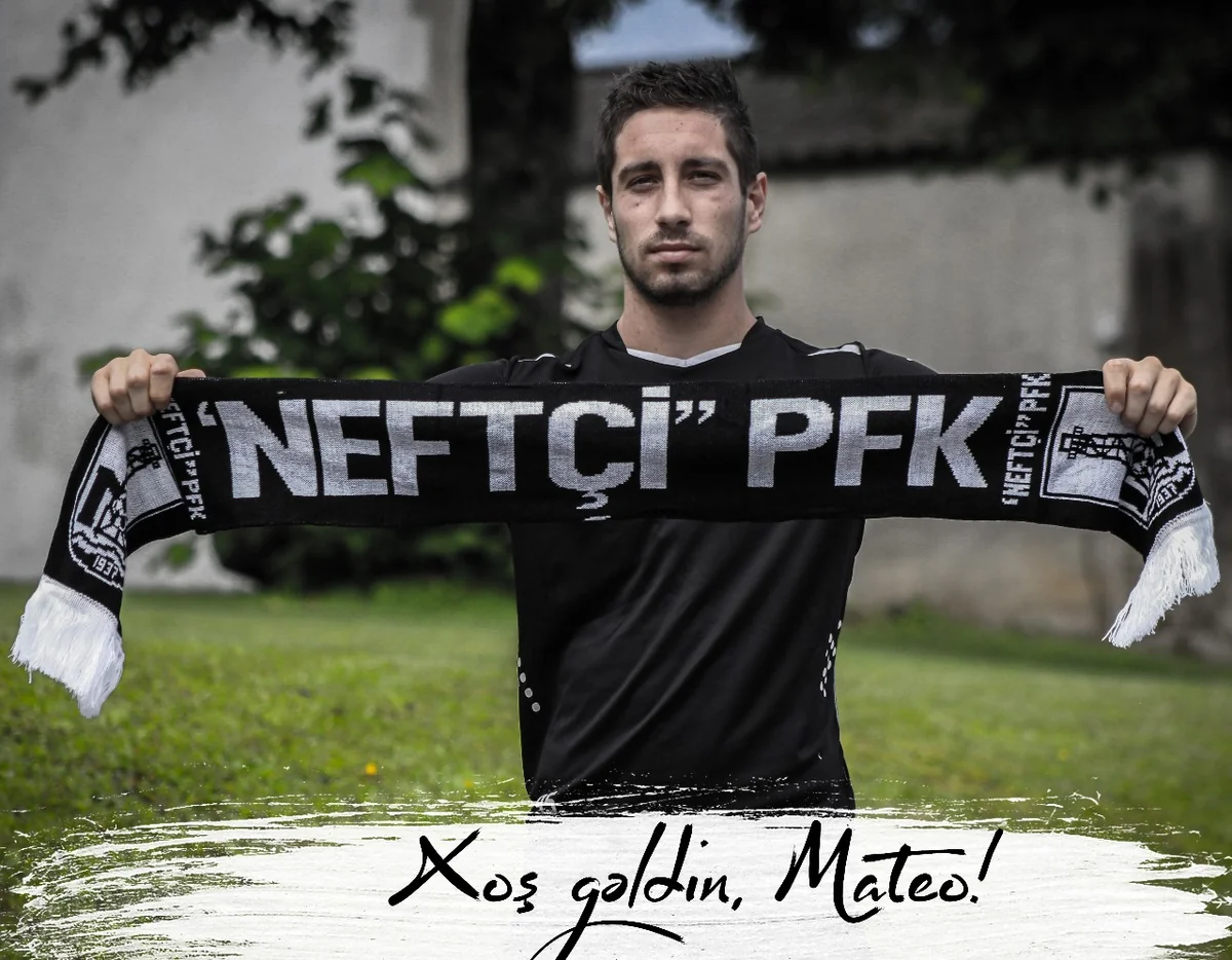 Neftçi” xorvatiyalı futbolçu Mateo Mujeklə müqavilə bağlayıb