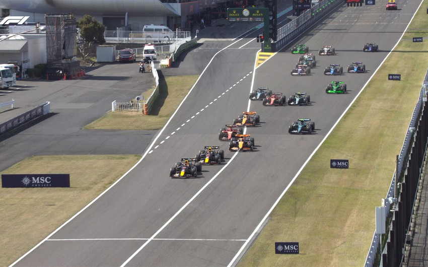 “Formula 1”: Yaponiya Qran-prisinin qalibi müəyyənləşib
