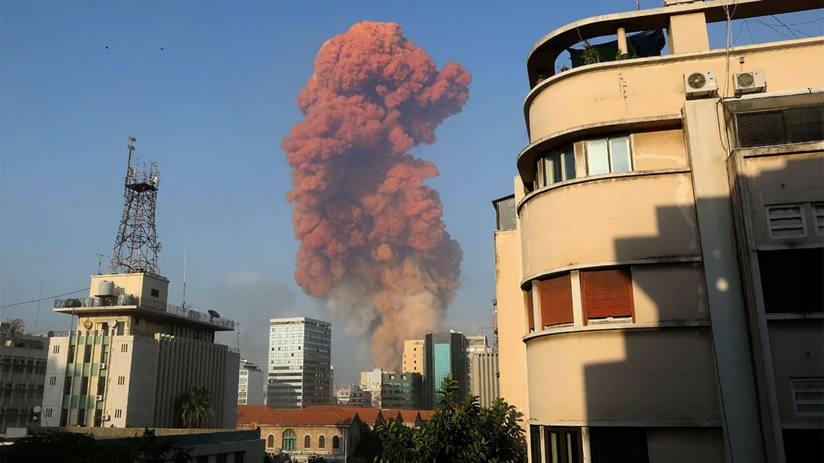 How nanny and kids survive Beirut explosion