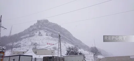 В Шуше выпало 10 см снега