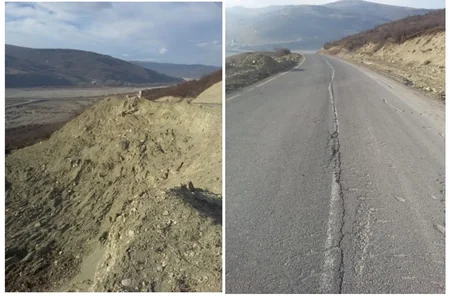 Zəlzələ bölgəsində sürüşmə faktı aşkarlanıb