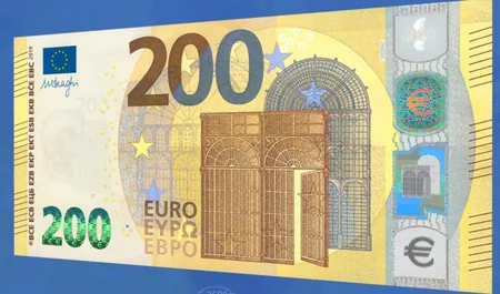 France to use new 100 and 200-euro banknotes starting today