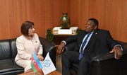 Sahiba Gafarova meets with IPU Secretary General