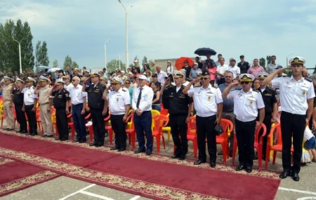 ​Military Sailors are awarded in the contest Caspian Cup - 2016