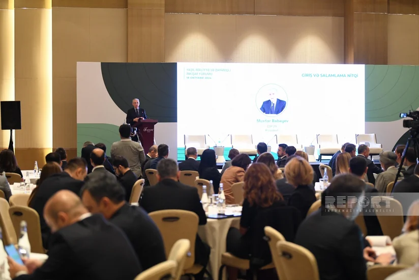 Muxtar Babayev: “Azərbaycanda iqlimlə bağlı risklər idarə olunacaq”