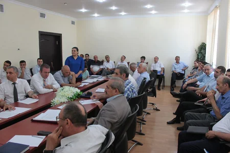​Ekologiya İdarəsində rəhbər heyətin mülki müdafiə məşqi keçirilib