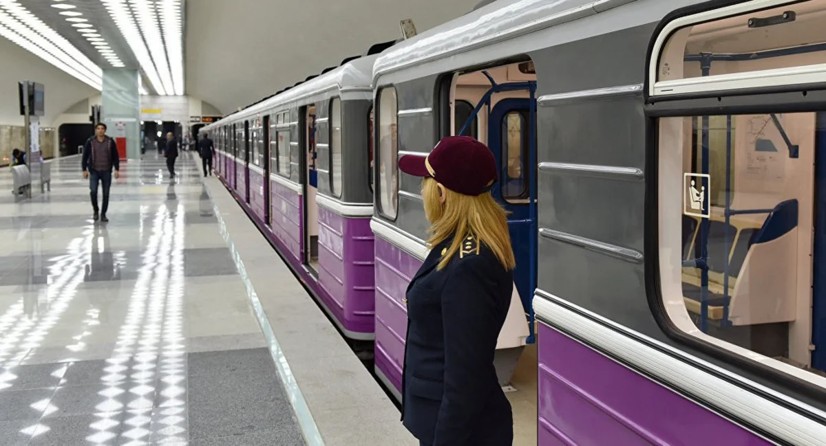 Bakı metrosunda ilk qadın maşinist işə götürülüb