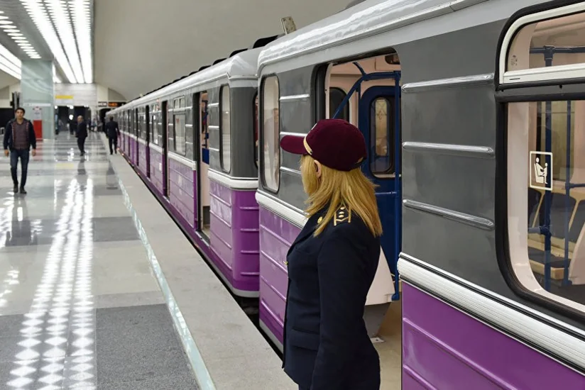 Bakı metrosunda ilk qadın maşinist işə götürülüb