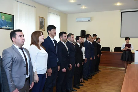 Gənclər və İdman Nazirliyində daimi dövlət qulluqçuları and içib
