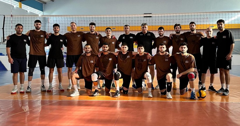Azərbaycanın voleybol millisi Gürcüstandakı təlim-məşq toplanışını başa vurub