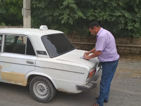Bərdədə reyd zamanı sərxoş sürücülər aşkar edilərək cərimələnib - FOTO