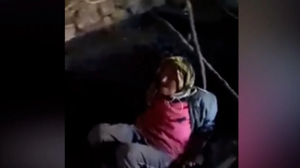 Ahıl qadını tövlədə saxlayan şəxs axtarılır - VİDEO