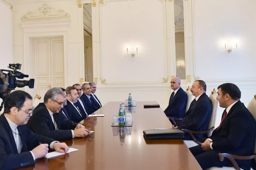 Azərbaycan Prezidenti İranın rabitə və informasiya texnologiyaları nazirinin başçılıq etdiyi nümayəndə heyətini qəbul edib - YENİLƏNİB