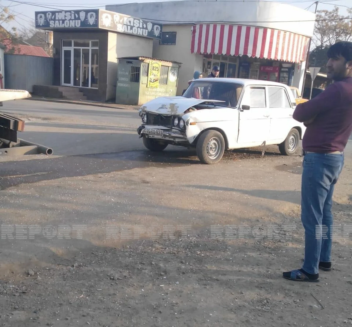 Cəlilabadda yol qəzası olub, xəsarət alanlar var 