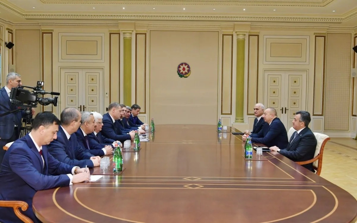 Президент Ильхам Алиев принял губернатора Астраханской области - ОБНОВЛЕНО