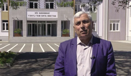 Heydər Əliyev Fondu Nic qəsəbəsində yeni məktəb binası inşa edib