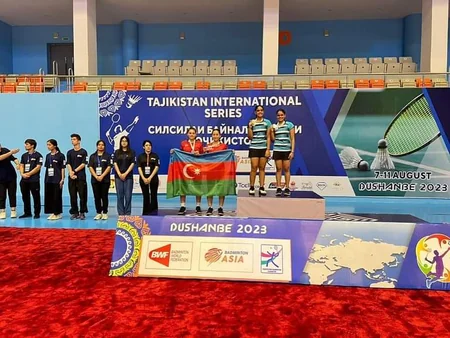 Azərbaycan badmintonçuları beynəlxalq turnirdə 3 medal qazanıblar