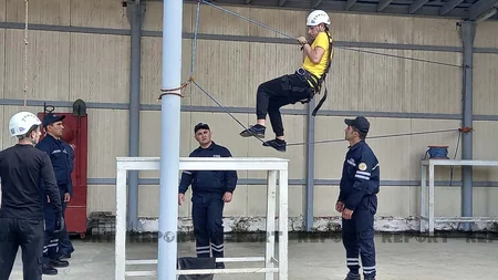 “Gənc xilasedici və yanğınsöndürən” yarışlarının zona mərhələsi keçirilib