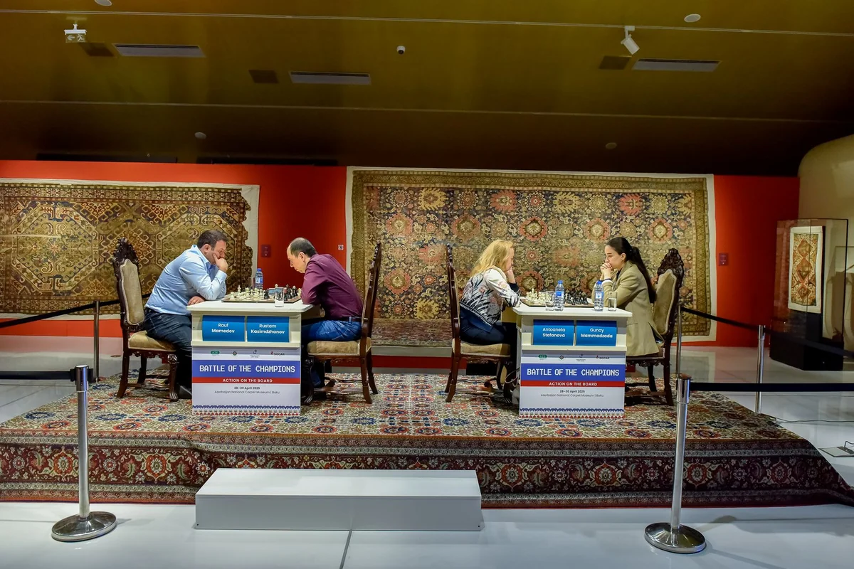 “Çempionların savaşı” turnirində rapid yarışlarına yekun vurulub