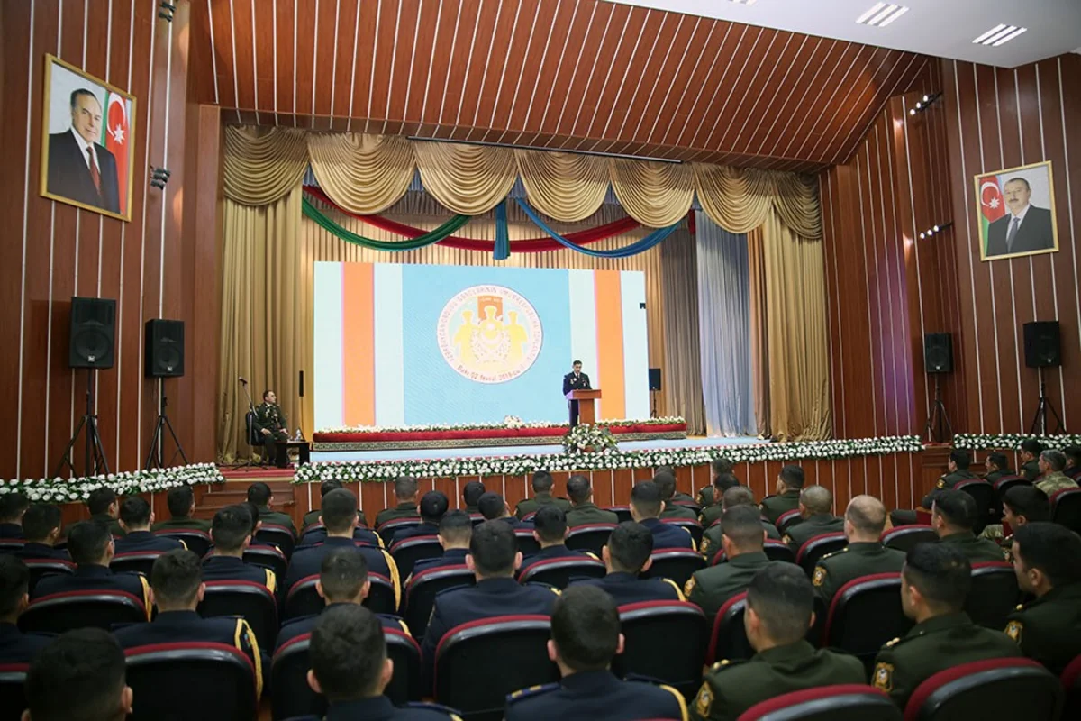 Azərbaycan Ordusu gənclərinin ümumrespublika toplantısı keçirilib