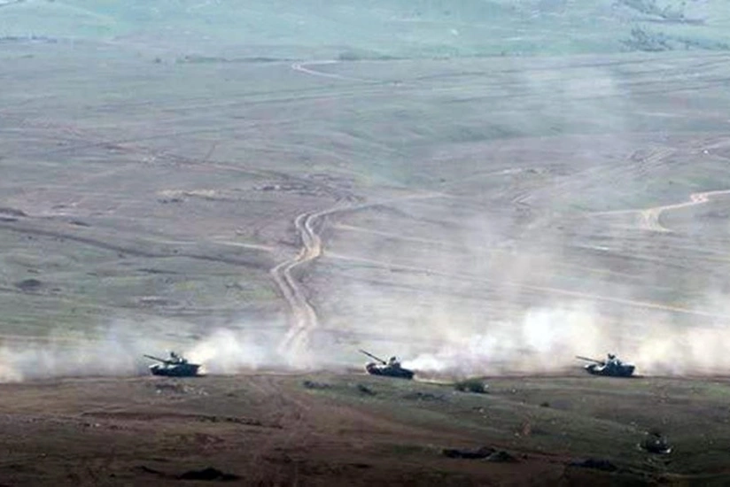 Проведен основной этап широкомасштабных оперативно-тактических учений с боевой стрельбой - ВИДЕО
