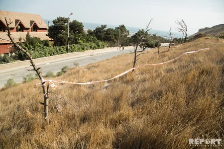 Badamdarda torpaq sürüşməsi baş verib, 8 ailəyə evlərini tərk etməklə bağlı xəbərdarlıq olunub - FOTOREPORTAJ - VİDEO - YENİLƏNİB