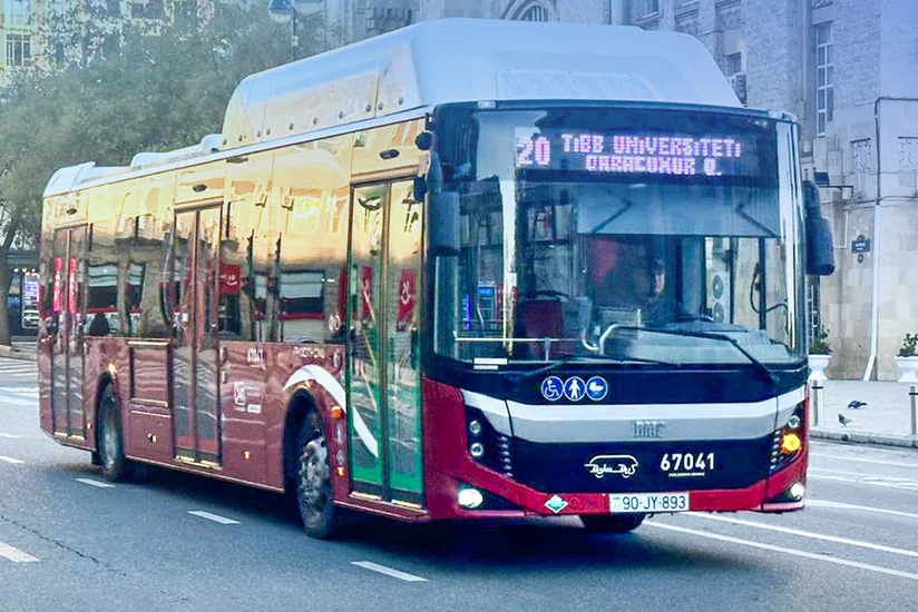 Yeni marşrut xətti üzrə avtobuslar sərnişinlərin istifadəsinə verilib