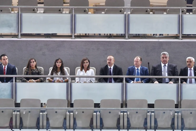 President Ilham Aliyev attends solemn opening ceremony of 2018 World Judo Championships