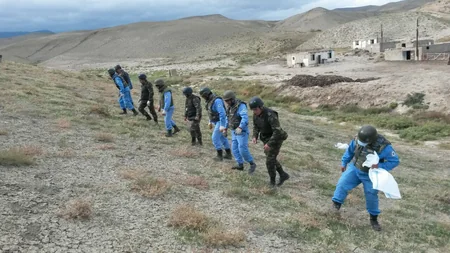 Xızıda 221 ədəd partlamamış hərbi sursat aşkarlanıb